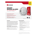 Kidde Smart Hardwired Smoke Alarm 20SAR-WCA official product data sheet