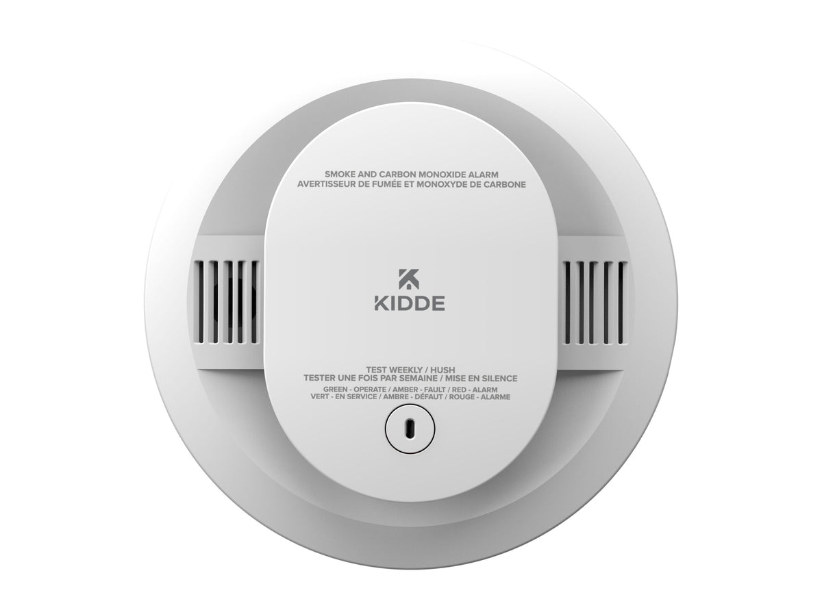 Kidde DETECT 30CUDR-VCA combination smoke and carbon monoxide alarm front view