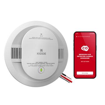 Kidde Smart Hardwired Smoke Alarm (AA Battery Backup)