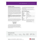 Kidde DETECT 30CUDR-VCA Combination Alarm engineering specifications and mounting bracket diagram