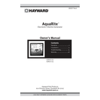Hayward AquaRite 900 Salt Chlorination System official owner's manual cover