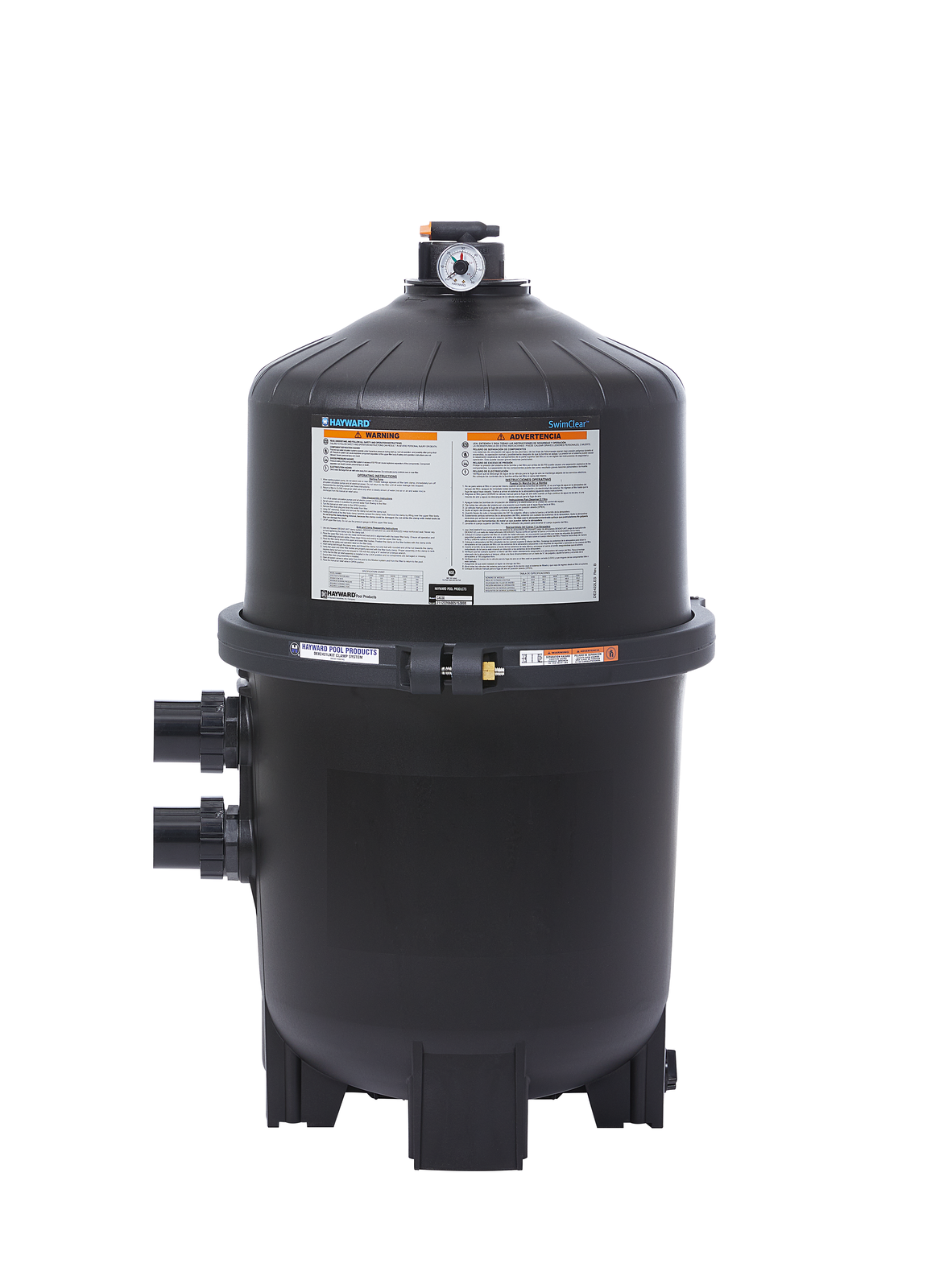 Hayward SwimClear Multi-Element Cartridge Filter with Quad-Cluster Elements