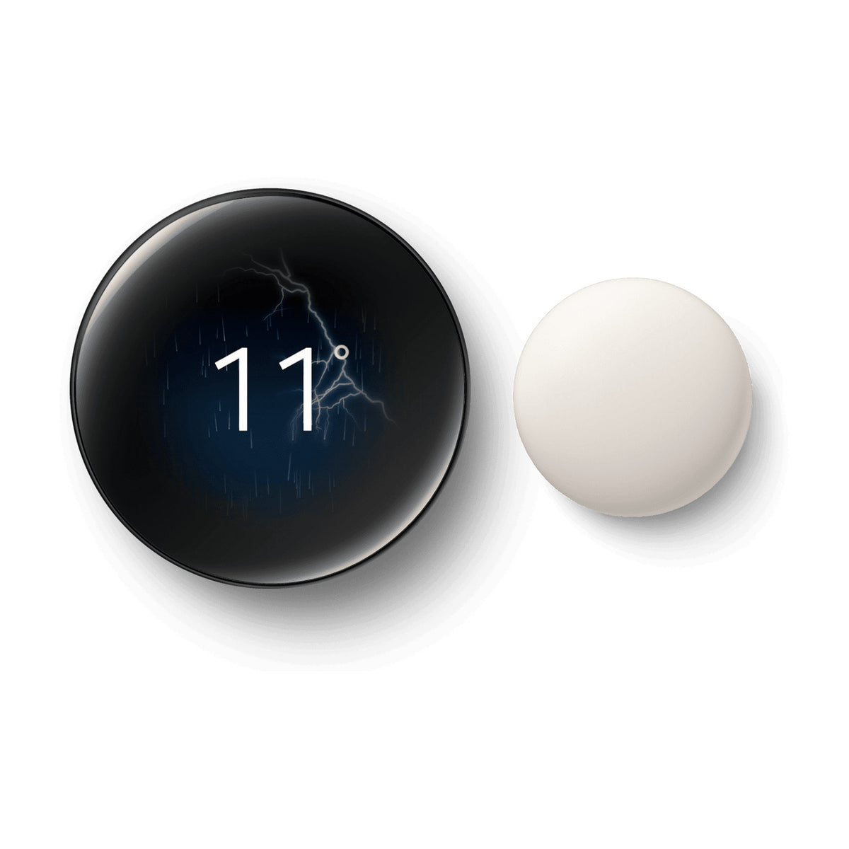 Google Nest Learning Thermostat 4th Gen included 2nd Gen Wireless Nest Temperature Sensor